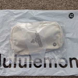 Lululemon white opal belt bag